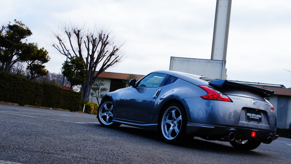 キャリパー塗装施工事例：ニッサンフェアレディーZ34純正キャリパー＆ローター　塗装色：#1107PRATINUM NEW BRONZE PEARL METALLIC　ローター加工Type:C6S8D IMG69_619_3tzRUK_sub7.jpg