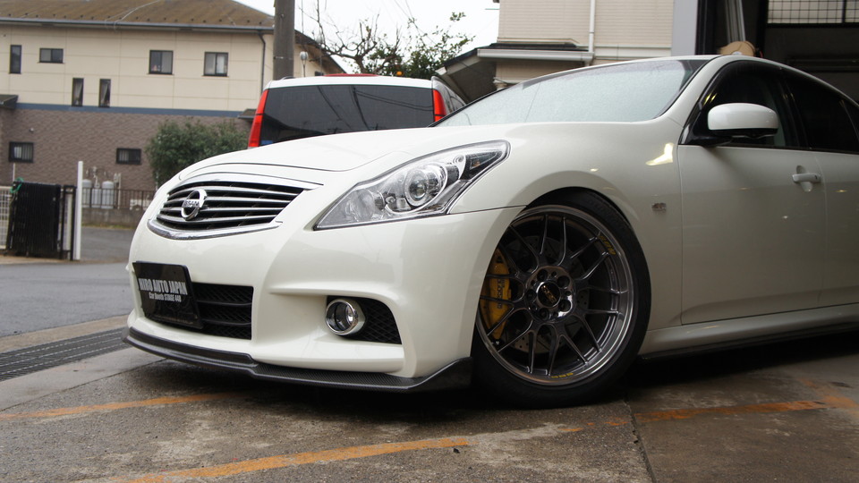 キャリパー塗装施工事例：スカラインＶ36 akebonoキャリパー塗装　カラー：#001 Italian losso solid＆#002 giallo modenaアシンメトリー IMG69_639_limrFh_sub8.jpg