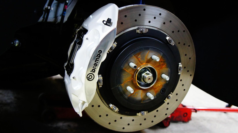 ニッサン35GT-R 北米モデル キャリパー塗装＆ハイポリッシュ加工★COLOR:premium white pearl#007