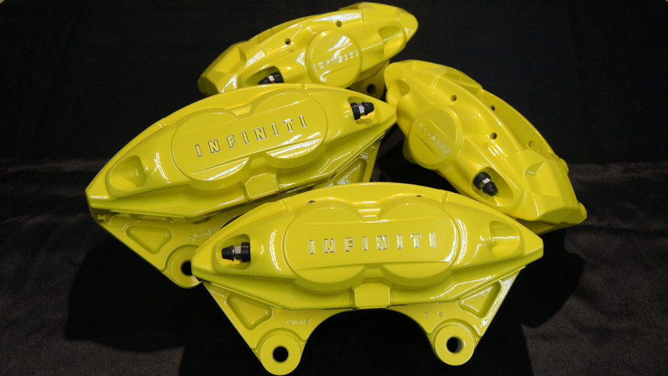 akebonoキャリパー塗装 COLOR020 hawaiian passion yellow キャリパー塗装ならキャリパーペイントジャパン
