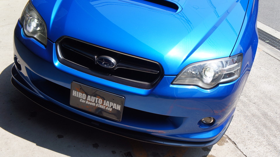 キャリパー塗装施工事例：スバルレガシィ ブレンボキャリパー塗装　COLOR:#002 giallo modena IMG70_1019_8KVrAv_sub6.jpg