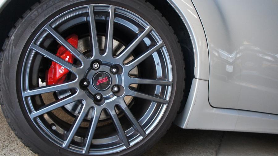 キャリパー塗装施工事例：スバルWRX STI　キャリパー塗装　COLOR:#1112 Racing red IMG70_1512_1n8s3w_sub3.jpg