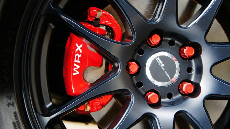 WRX　キャリパー塗装　COLOR:#001 Italian losso solid