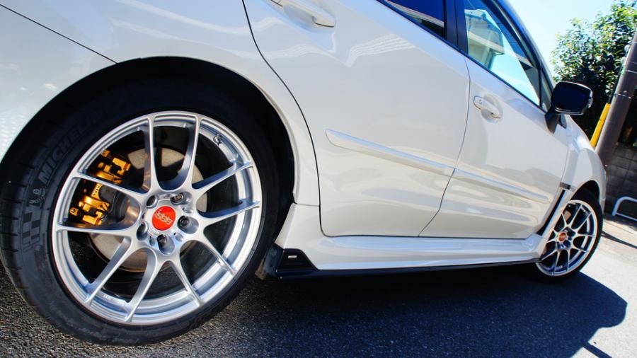 キャリパー塗装施工事例：スバルWRX　キャリパー塗装　COLOR:#003 Tokyo midnight gold IMG70_1773_N3BUeE_sub9.jpg