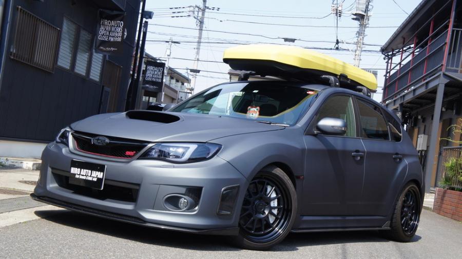 キャリパー塗装施工事例：インプレッサ　キャリパー塗装COLOR:#007 Premium whitepearl　ローター塗装COLOR:#005 Deep coal black IMG70_1951_MXOpUj_sub3.jpg