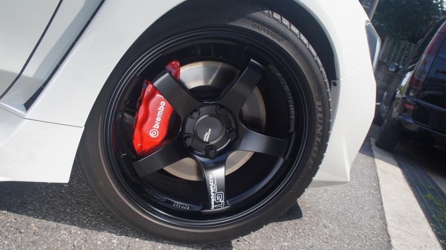 キャリパー塗装施工事例：スバルWRX　キャリパー塗装COLOR:#1112 Racing red IMG70_1992_TonDmI_sub5.jpg