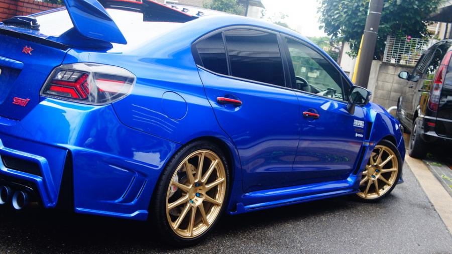 キャリパー塗装施工事例：スバルWRX STI　キャリパー塗装COLOR:#052 Premium platinum silver IMG70_1998_2Ed8oY_sub6.jpg