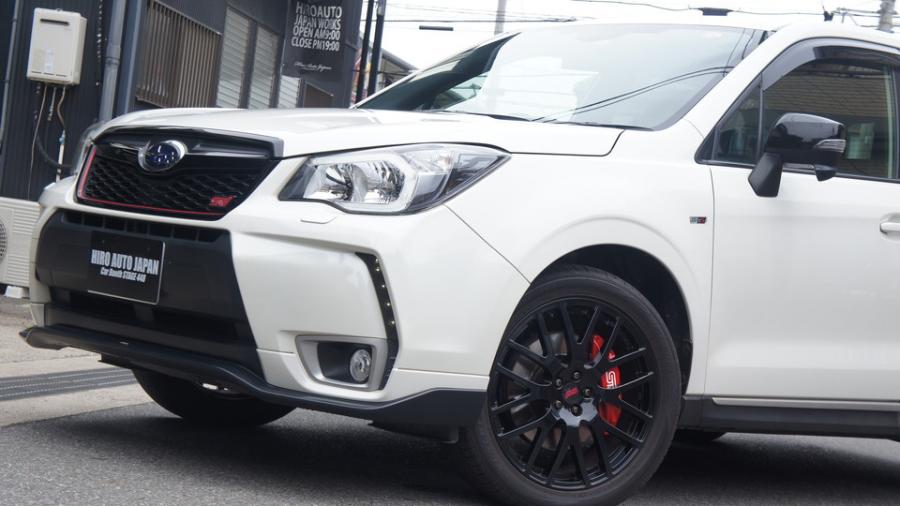 キャリパー塗装施工事例：スバルフォレスターSTI　キャリパー塗装COLOR:#001 Italian losso solid IMG70_2146_Qs2R6h_sub3.jpg