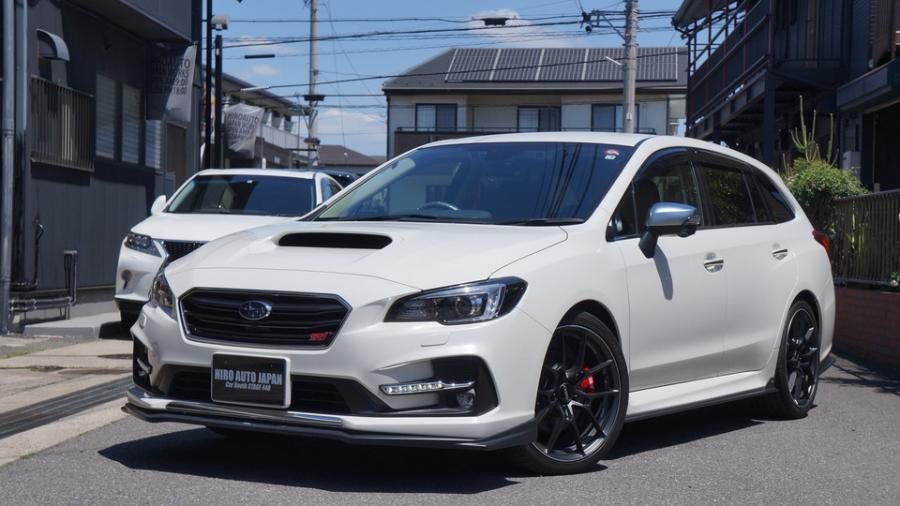 スバルレヴォーク　キャリパー塗装COLOR:#001 Italian losso solid