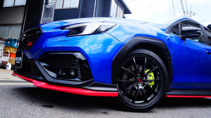 キャリパー塗装施工事例：スバルS4　キャリパー塗装COLOR:#1116 Acid green IMG70_2379_lbU3pW_sub4.jpg