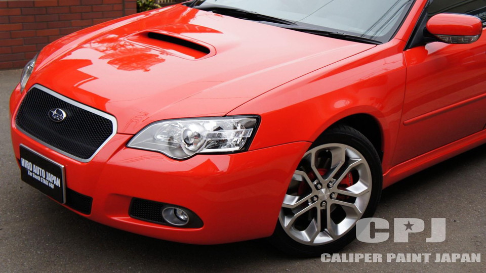キャリパー塗装施工事例：スバル レガシィツーリングBlitzenキャリパー塗装＆ローター塗装★COLOR:ブレンボレッド IMG70_785_0x4TiR_sub4.jpg