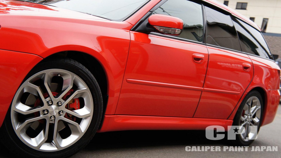キャリパー塗装施工事例：スバル レガシィツーリングBlitzenキャリパー塗装＆ローター塗装★COLOR:ブレンボレッド IMG70_785_0x4TiR_sub5.jpg