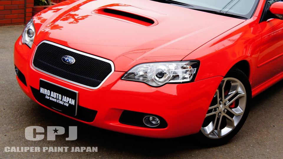 キャリパー塗装施工事例：スバル レガシィツーリングBlitzenキャリパー塗装＆ローター塗装★COLOR:ブレンボレッド IMG70_785_0x4TiR_sub6.jpg