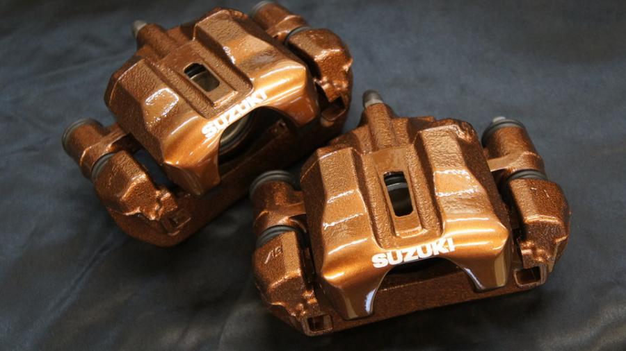 ジムニー　キャリパー塗装　COLOR: