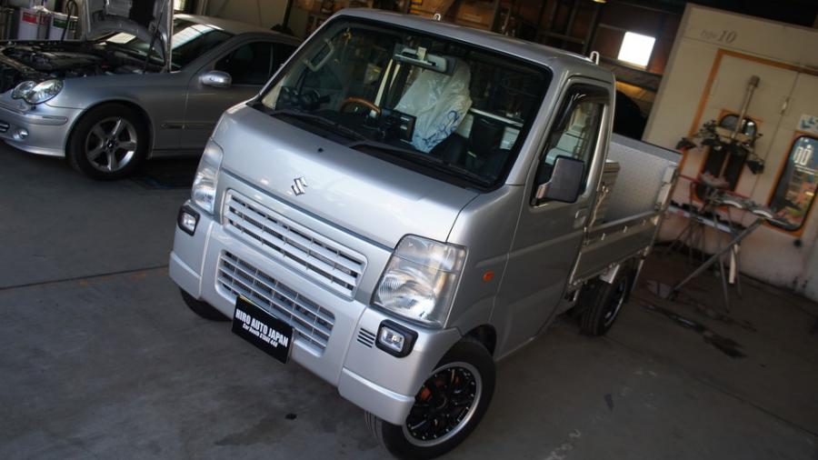 キャリパー塗装施工事例：スズキエブリィトラック　キャリパー塗装＆ローター塗装　COLOR:#1110 Valencia premium orange IMG71_1759_3xG9km_sub2.jpg