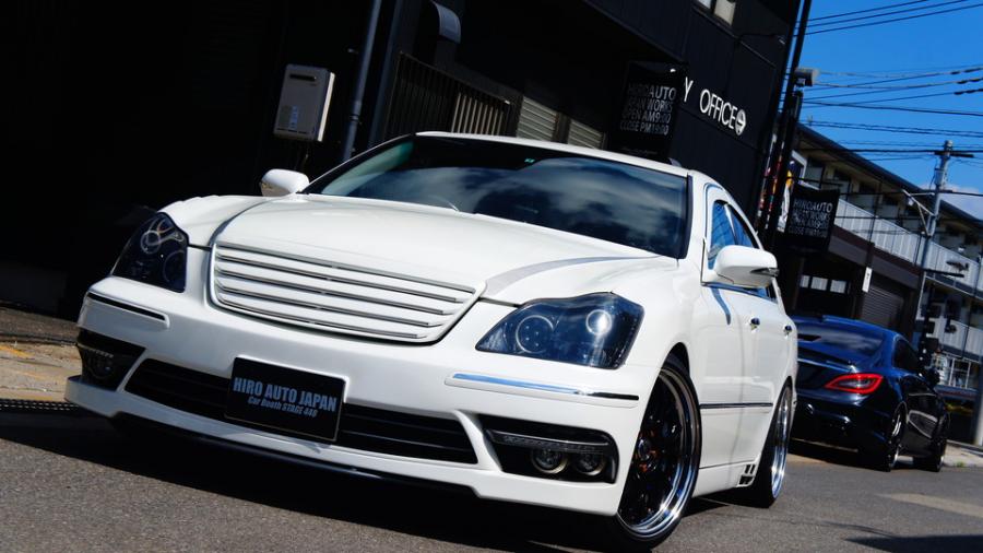 キャリパー塗装施工事例：クラウンアスリート　キャリパー塗装＆ローター塗装＆加工　COLOR：#1111 Charm gross candy blue（表面ハイポリッシュ加工）、#003 Tokyo midnight gold　加工Type：C6S8D IMG72_1444_x7AHaO_sub5.jpg