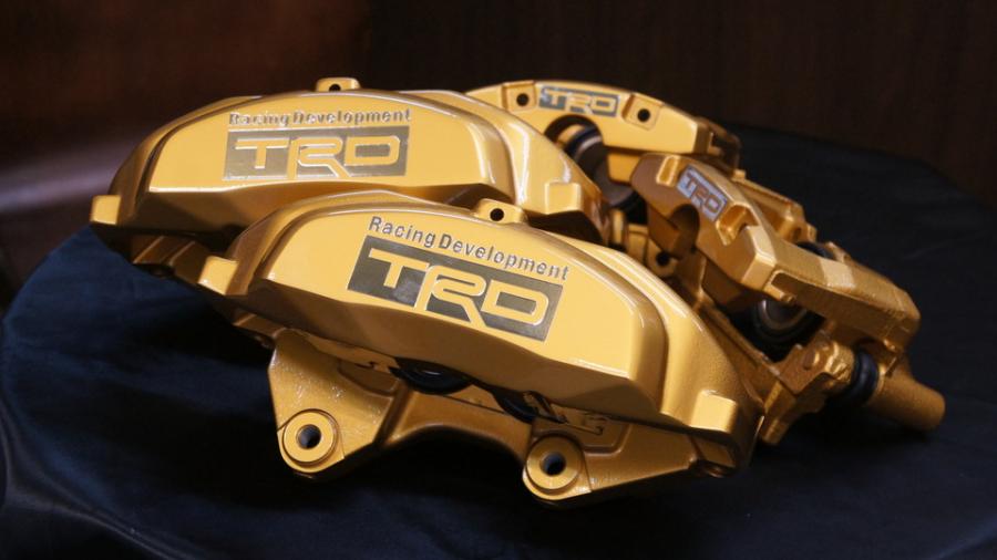 クラウン　キャリパー塗装　COLOR:#003 Tokyo midnight gold