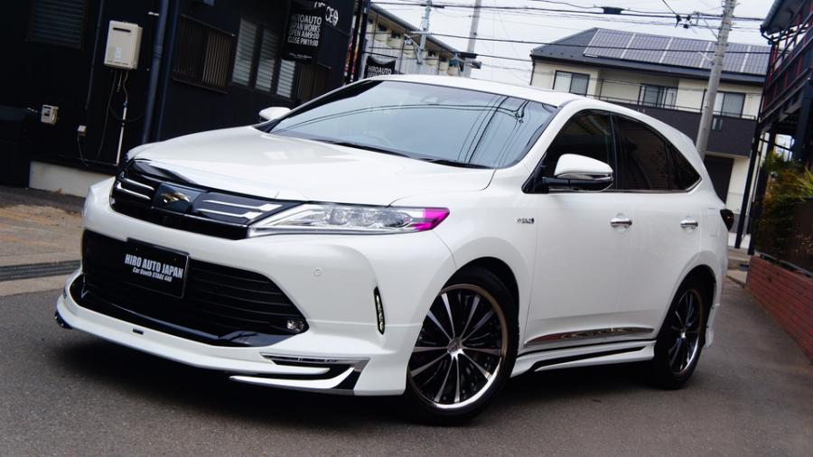 キャリパー塗装施工事例：ハリアー　キャリパー塗装　COLOR:#069 Mystic arc violet　ローター加工Type:DS4 IMG72_1696_oAzVMO_sub2.jpg