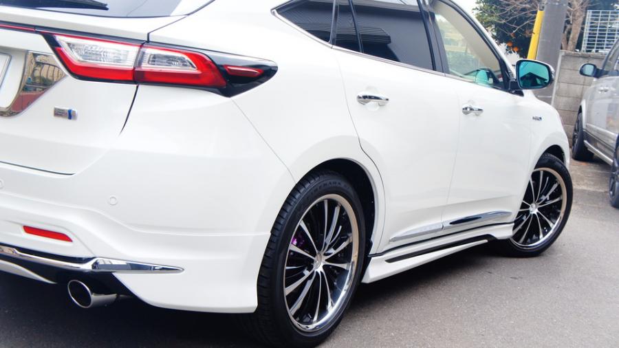 キャリパー塗装施工事例：ハリアー　キャリパー塗装　COLOR:#069 Mystic arc violet　ローター加工Type:DS4 IMG72_1696_oAzVMO_sub6.jpg