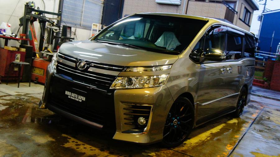 キャリパー塗装施工事例：ベルファイア　キャリパー塗装＆ローター塗装　COLOR:#1109 Transparent aqua blue metallic＆#1109 Transparent aqua blue metallic　ローター加工Type:C6S8D IMG72_1797_gowLRc_sub6.jpg