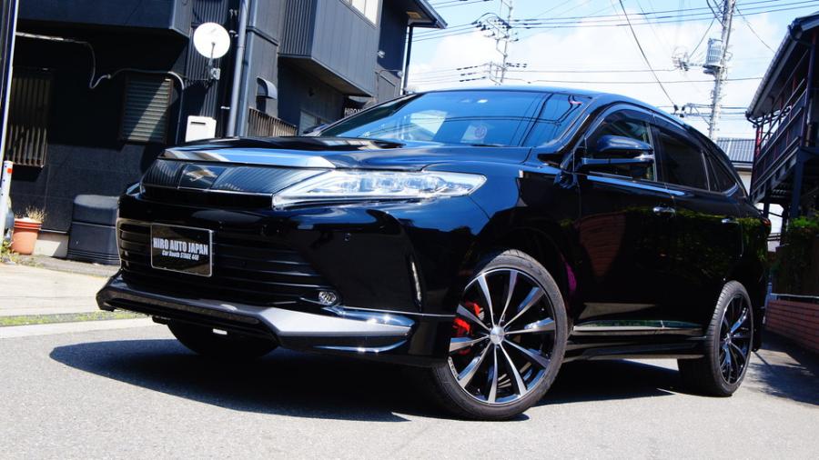 キャリパー塗装施工事例：トヨタハリアー　キャリパー塗装　COLOR:#001 Italian losso solid IMG72_1817_JSPlr5_sub1.jpg