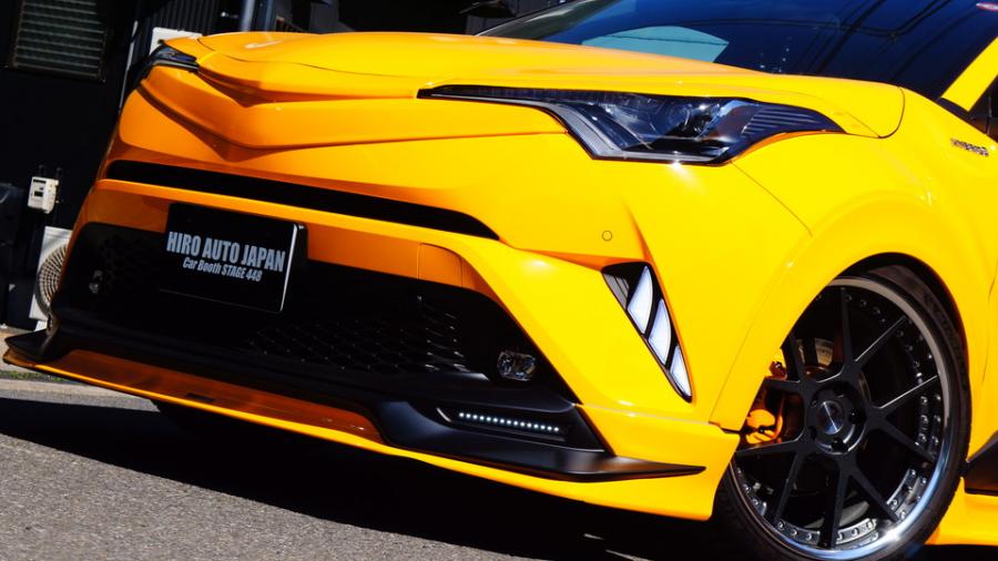 キャリパー塗装施工事例：トヨタCH-R　キャリパー塗装ローター塗装　COLOR:#021 california sunshinne yellow　ローター加工Type:DS4 IMG72_1882_onZmqC_sub10.jpg