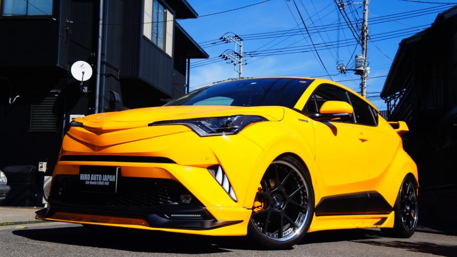 キャリパー塗装施工事例：トヨタCH-R　キャリパー塗装ローター塗装　COLOR:#021 california sunshinne yellow　ローター加工Type:DS4 IMG72_1882_onZmqC_sub9.jpg