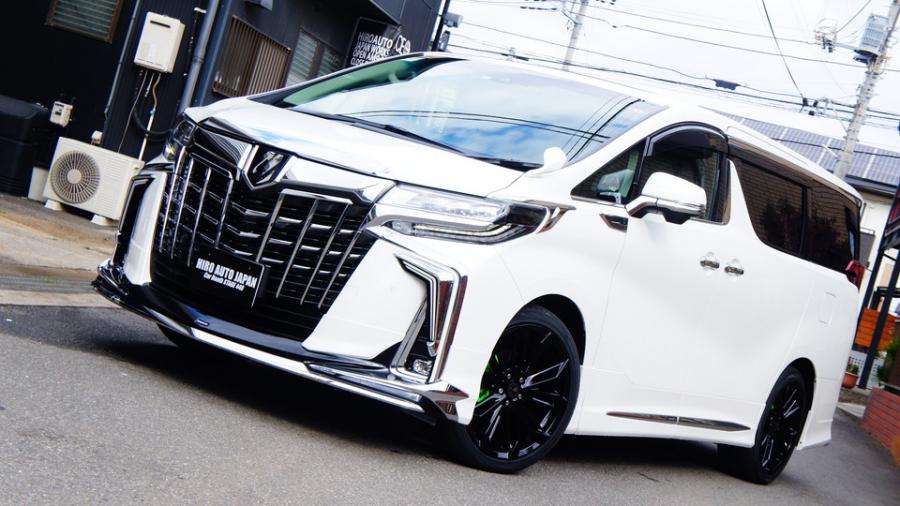 キャリパー塗装施工事例：アルファード　キャリパー塗装COLOR:#1113 Monster green　ホイール塗装：グロスブラック IMG72_1927_OMDurD_sub7.jpg