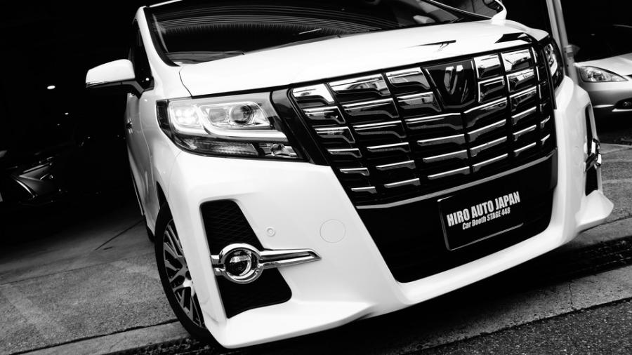 アルファード　キャリパー塗装COLOR:#001 Italian losso solid