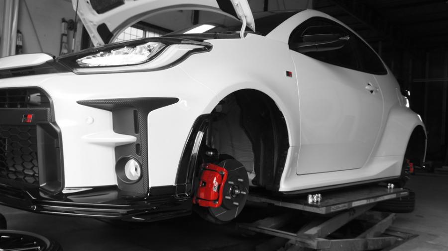 キャリパー塗装施工事例：GRヤリス　キャリパー塗装　COLOR:#001 Italian losso solid IMG72_2157_0x3mcP_sub2.jpg