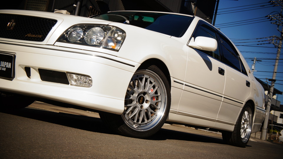 キャリパー塗装施工事例：クラウンアスリート純正キャリパー　塗装色：#052 premium platinum silver IMG72_614_sBPFkt_sub4.jpg