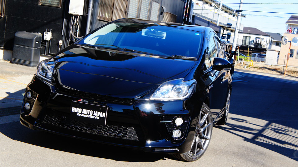 キャリパー塗装施工事例：トヨタプリウスG'z　キャリパー＆ローター塗装色：#001 Italian losso solid　ローター加工Type:SD IMG72_622_fY0ozK_sub8.jpg