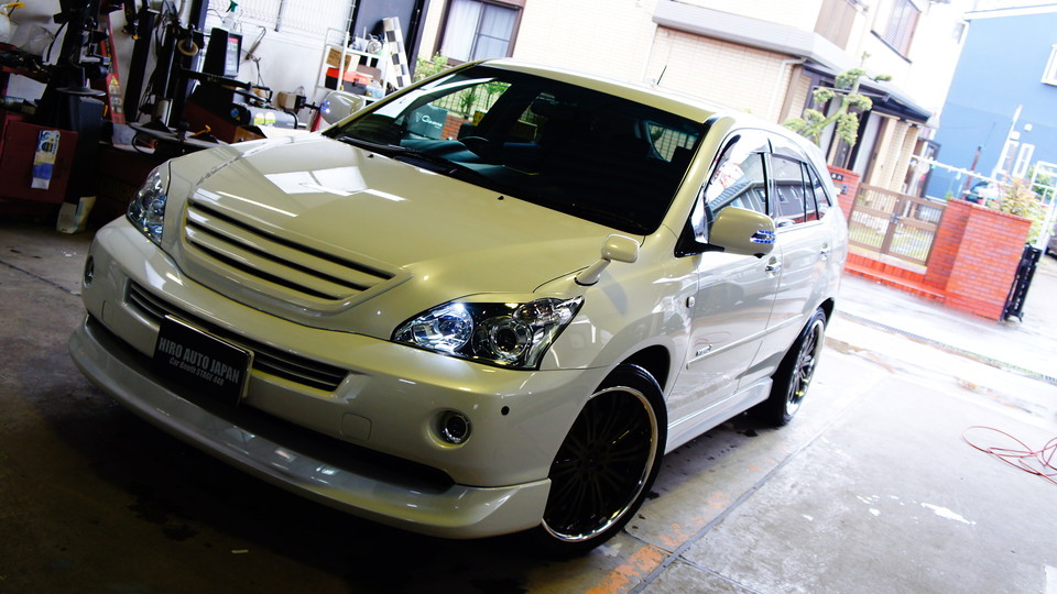 キャリパー塗装施工事例：トヨタハリアー純正キャリパー塗装　ＣＯＬＯＲ：#020 hawaiian passion yellow IMG72_997_4u61t6_sub2.jpg