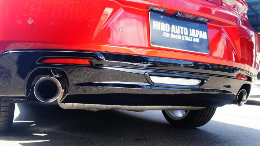 キャリパー塗装施工事例：シボレーカマロ　キャリパー塗装　COLOR:#020 hawaiian passion yellow　ホイール塗装　COLOR:#1107 Platinum new bronze pearl metallic　Rrディフューザーグロスブラック仕上 IMG77_1708_6IDzzv_sub10.jpg