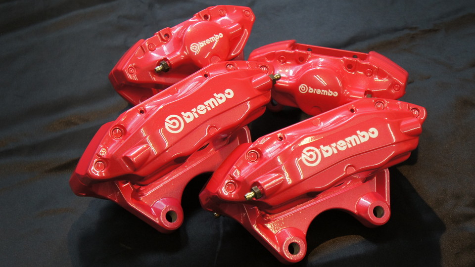 ニッサン用ブレンボキャリパー塗装　COLOR：オリジナルピンク系