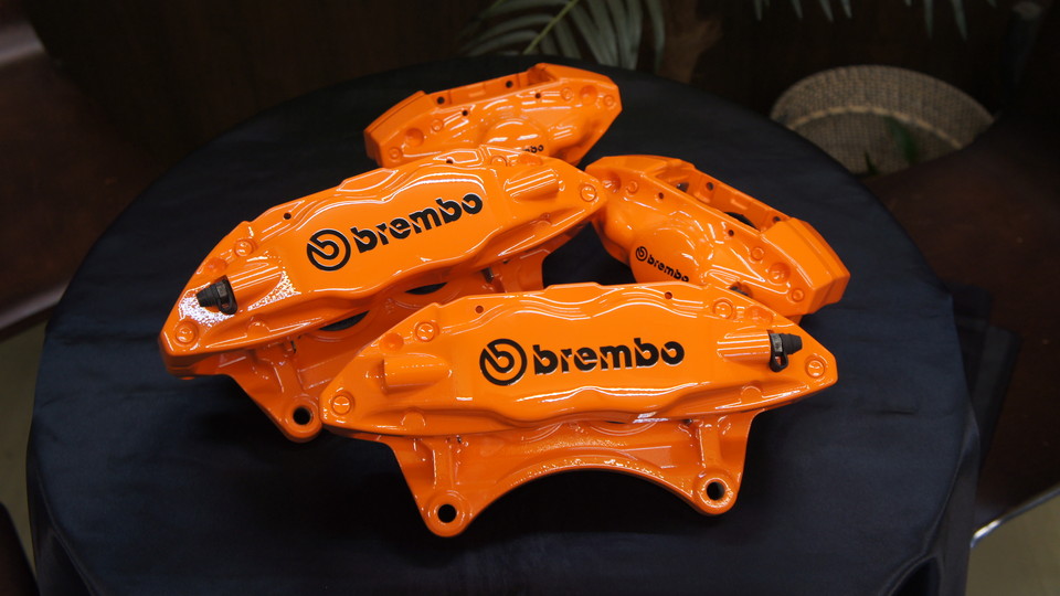 ブレンボ6POT・4POTキャリパー塗装　COLOR:＃1110VALENCIA PREMIUM ORANGE