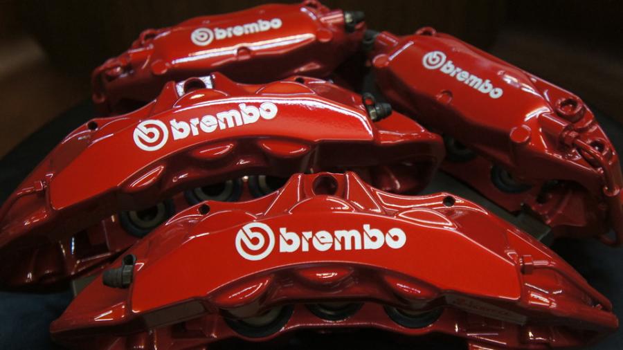 ブレンボキャリパー塗装　COLOR:#010 premiun rouge candy red