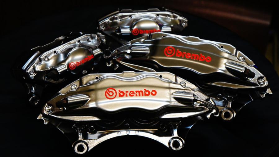 ブレンボキャリパー　キャリパー塗装COLOR:#055 Super shining silver metal finish