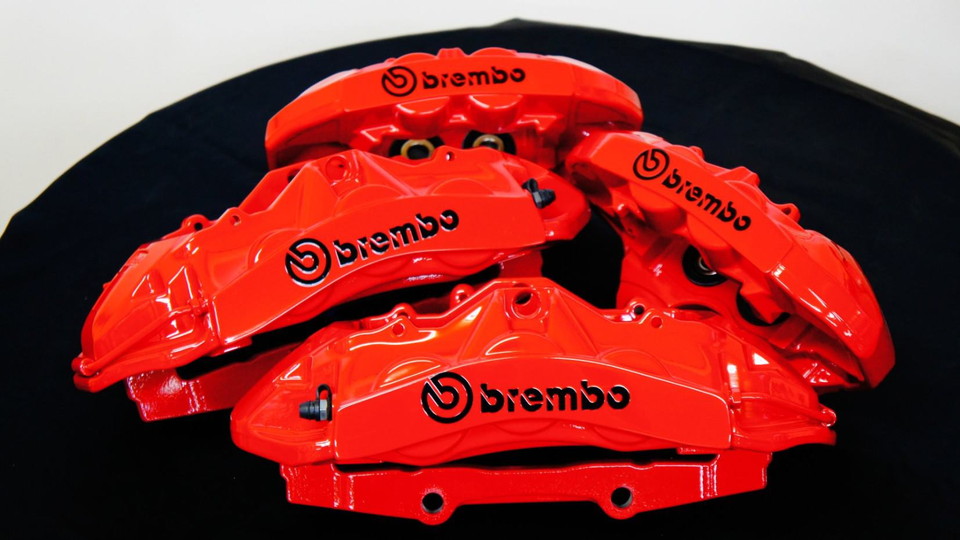 ブレンボキャリパー塗装　カラー：#001 Italian losso solid