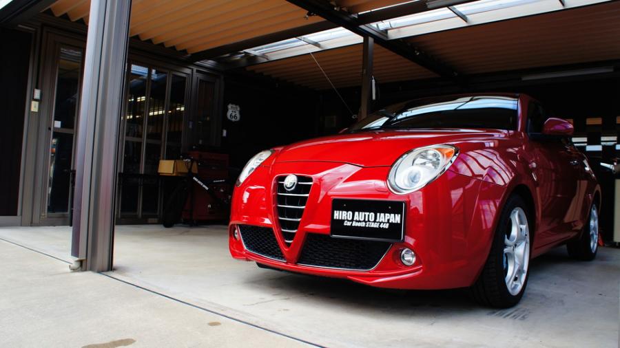 キャリパー塗装施工事例：アルファロメオMito　キャリパー塗装　COLOR:#1109 Transparent aqua blue metallic IMG7_1461_bJMx4N_sub6.jpg