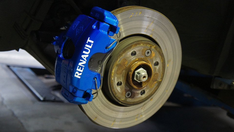 ルノーウィンド純正キャリパー塗装　カラー：#1111charmgrosscandyblue