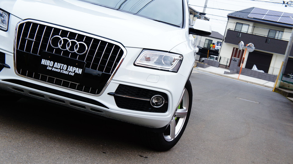 キャリパー塗装施工事例：アウディQ5純正キャリパー塗装　COLOR：#099 honey of pearl green IMG8_1220_O5WnOZ_sub3.jpg