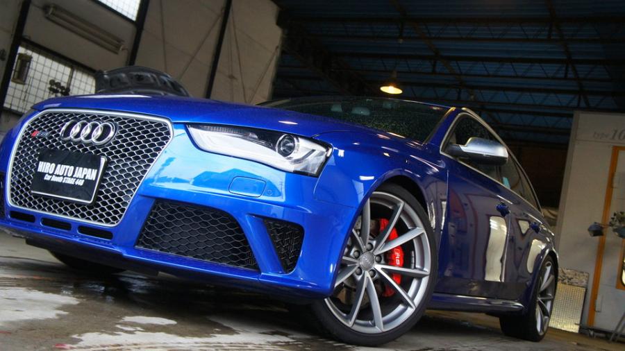 キャリパー塗装施工事例：アウディRS4　キャリパー塗装　COLOR:#001 Italian losso solid IMG8_1405_tg7rhZ_sub8.jpg