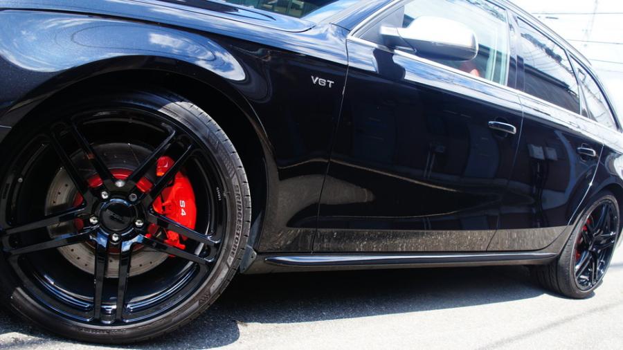 キャリパー塗装施工事例：アウディS4純正キャリパー塗装＆ローター塗装＆加工　COLOR:#001 Italian losso solid　加工Type:DP IMG8_1452_LsVybh_sub7.jpg