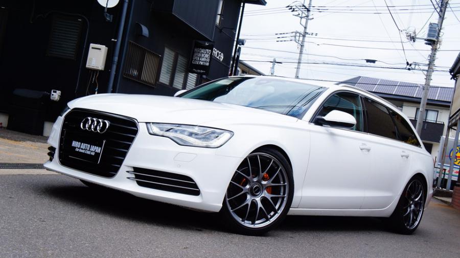 キャリパー塗装施工事例：アウディA6アバント　キャリパー塗装＆ローター塗装　COLOR:#030 Royal art pearl orange gold　ローター加工Type:C6S8D IMG8_1568_kOy54H_sub3.jpg