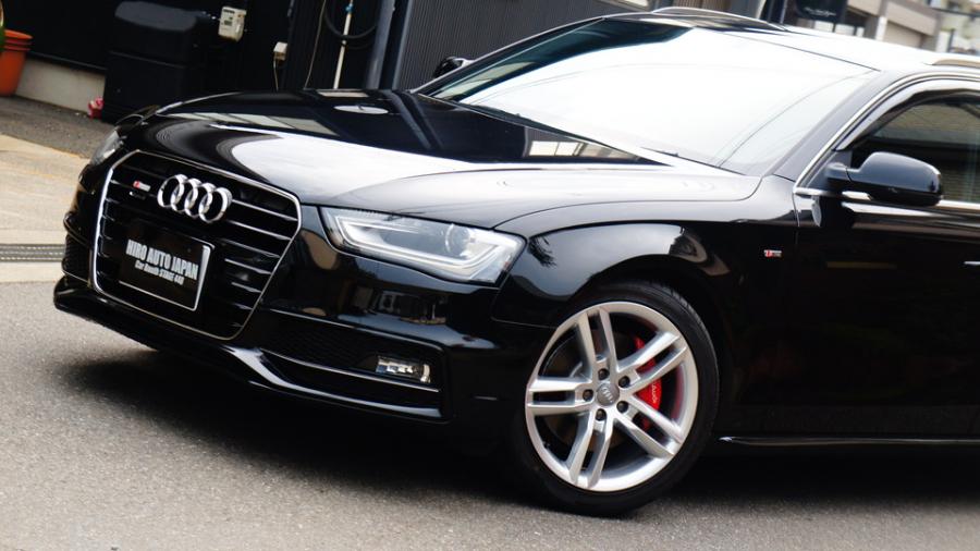 キャリパー塗装施工事例：アウディA4　キャリパー塗装　COLOR:#001 Italian losso solid　DIXELローターへ交換　D-DASHブレーキパット一台分装着 IMG8_1621_txhia1_sub7.jpg