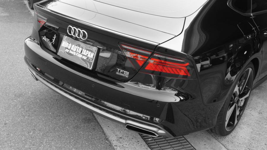 キャリパー塗装施工事例：アウディA7　キャリパー塗装＆ローター塗装　COLOR:#098 honey of pearl orange＆#005 Deep coal black IMG8_1622_weVDup_sub10.jpg