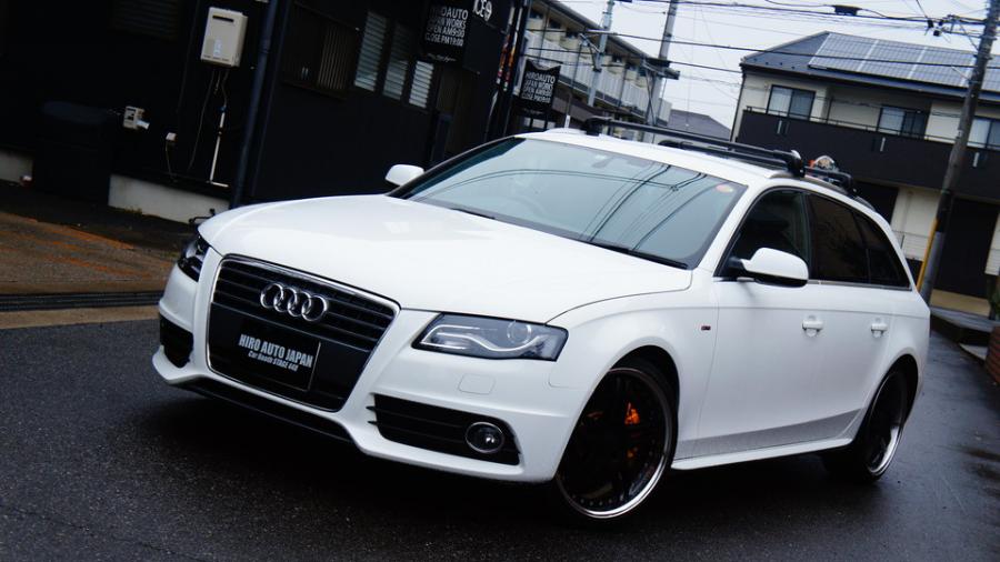 キャリパー塗装施工事例：アウディA4　キャリパー塗装＆ローター塗装　COLOR:#021 california sunshinne yellow＆#003 Tokyo midnight gold IMG8_1655_PifYUr_sub2.jpg