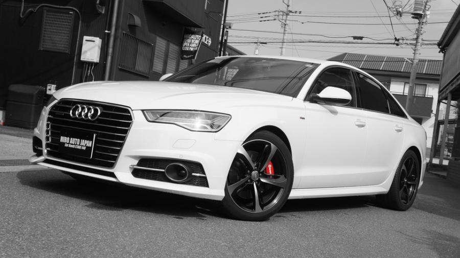 キャリパー塗装施工事例：アウディA6　キャリパー塗装　COLOR:#001 Italian losso solid IMG8_1660_5sv9Ff_sub4.jpg