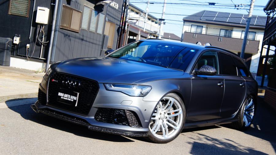 キャリパー塗装施工事例：アウディRS6　キャリパー塗装＆ローター塗装　COLOR:#055 Super shining silver metal finish＆#004 Blast light gray metalic IMG8_1809_dsSmcP_sub5.jpg